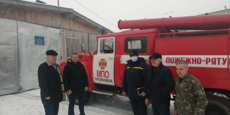 На Маневиччині перевірено боєготовність підрозділів місцевої пожежної охорони