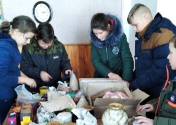 У школі в селі Грузятин відбулась двохденна акція «Усі небайдужі – воїнам АТО»