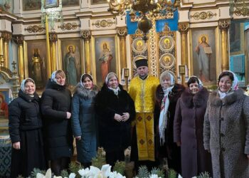 У храмі с. Залізниця, де нещодавно була штовханина, відбулася перша Різдвяна літургія українською мовою