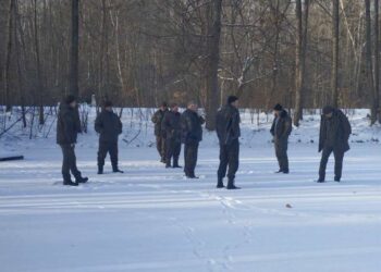Зимовий облік тварин у Черемському природному заповіднику